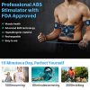 Muscle Toner Abdominal Trainer with 10 Extra Gel Pads