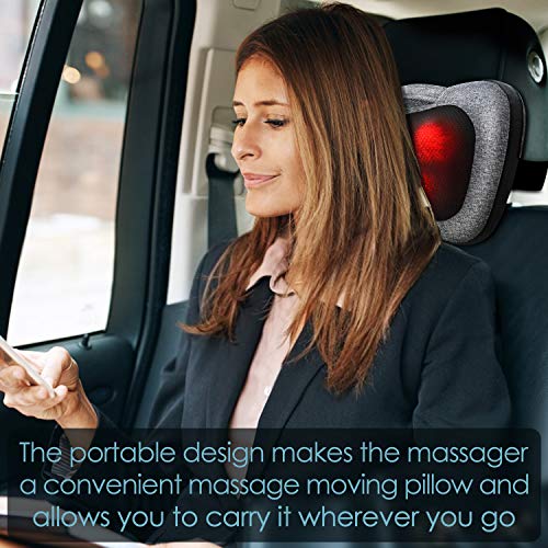 Electric Shiatsu Back Massager Deep Kneading Shoulder