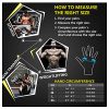 Ventilated Weight Lifting Gym Workout Gloves Full Finge