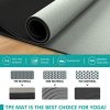 Yoga Mat with Strap, 1/3 Inch Extra Thick Yoga Mat Double-sided Non Slip