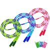 Jump Rope, Adjustable Length Tangle-Free Segmented Soft Rope