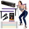 Flex Bands Fitness Pilates Stick Bar with Resistance Bands