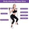 OZMI Portable Pilates Bar Kit with Exercise Resistance Band