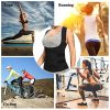 Qikorgxm Women Waist Trainer Neoprene Sauna Zipper