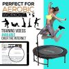 SereneLife 36" Inch Portable Fitness Trampoline – Sports Trampoline