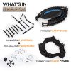 SereneLife 36" Inch Portable Fitness Trampoline – Sports Trampoline