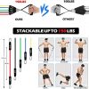 Resistance Bands Set 23 Pack Workout Bands for Men and Women