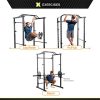 Circuit Fitness Walk-in Power Cage with Multi-Position Grip Bar