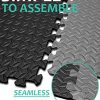 BEAUTYOVO Puzzle Exercise Mat with 12 Tiles