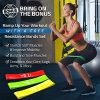 Epitomie Fitness Active Balance Exercise Ball with Resistance Bands & Hand Pump