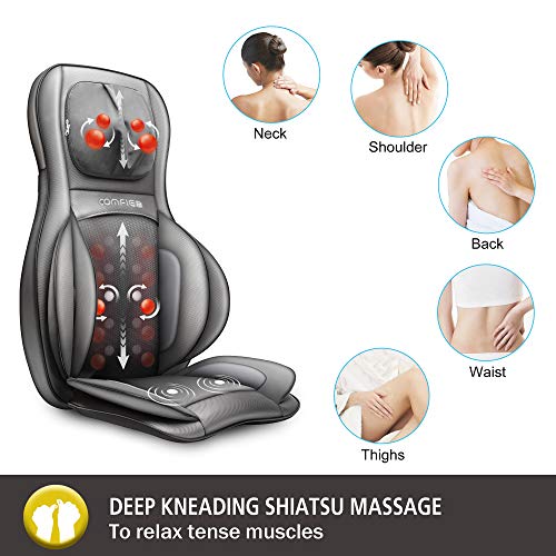 Comfier Neck And Back Massager With Heat Shiatsu Massage Best Offer