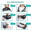 Nekteck Shiatsu Back and Neck Massager with Adjustable Heat and Strap