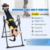Doufit Inversion Table for Back Pain Relief, Foldable Heavy Duty