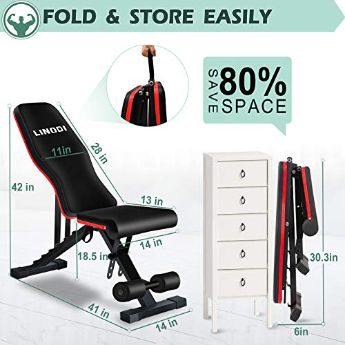 Workout Bench for Home Gym Adjustable Strength Training