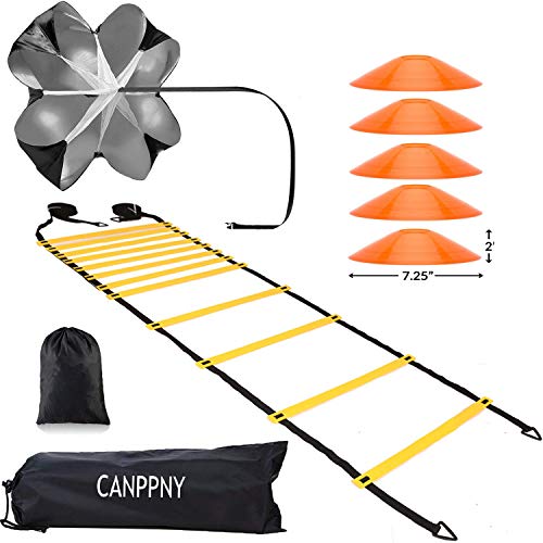 Agility Ladder with Carrying Bag Speed Training Kit