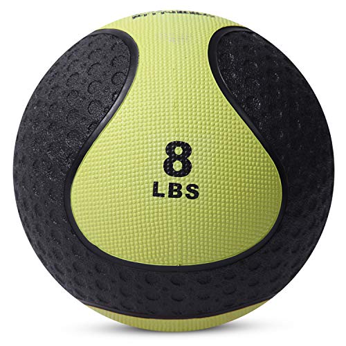 Medicine Exercise Ball with Dual Texture for Superior Grip