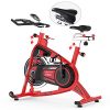 pooboo Stationary Exercise Bike Indoor Cycling Bike with LCD Display