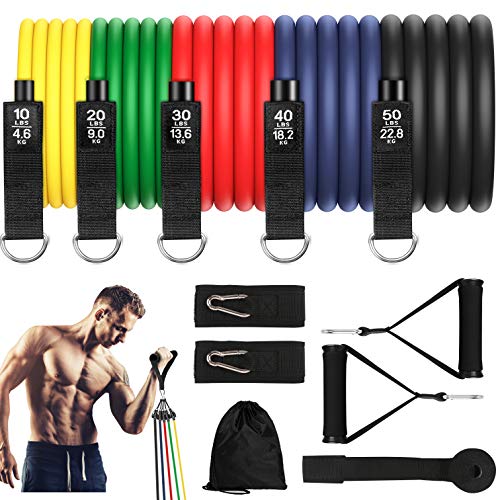 BESWILL Resistance Bands，Exercise Bands 150LBS