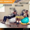 Exercise Ball Chair Yoga Fitness Pilates Ball & Stability Base