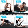 Sensu Large Yoga Mat - 6’ x 4’ x 9mm Extra Thick Exercise Mat for Yoga