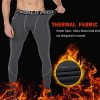 SILKWORLD Men's Long Johns Underwear Thermal TightsCompression Pants