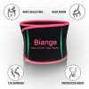 Biange Waist Trimmer for Women Men Sweat Band Waist Trainer