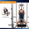 Marcy Smith Cage Machine with Workout Bench and Weight Bar