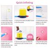 PACEARTH Exercise Ball, 65cm Thick Yoga Ball Chair