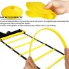 BUYGOO Speed Agility Training Set-Includes Agility Speed Ladder 6 m