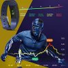 Waterproof Activity Tracker with Heart Rate Blood Pressure Calories