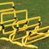 ASENVER 4 Height Agjustable Speed Training Hurdles Set of 5