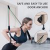 Resistance Workout Bands Set with Handles, Door Anchor