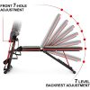 Adjustable Workout Bench With Adjustable Back Pillow