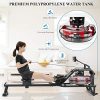 MARNUR Water Rowing Machine for Home Portable Double Track
