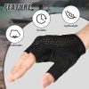 3 Pairs Ventilated Weight Lifting Gloves, Sports Gym Exercise