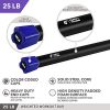 Day 1 Fitness Weighted Workout Bar with Rubber Padding