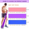 Resistance Bands Set, 3 Pack Professional Latex Elastic Bands
