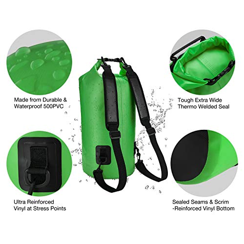 Piscifun Waterproof Dry Bag Backpack 40L Floating Dry Backpack TOP ...