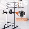 MaxKare 4 Level Adjustable Power Tower Workout