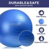 Anti-Burst and Slip Resistant Yoga Ball Fitness
