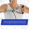 TheraBand Resistance Tubes, Professional Latex Elastic Tubing