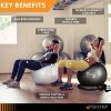 Exercise Ball Chair - 55cm / 65cm / 75cm Yoga Fitness Pilates Ball