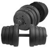 Topeakmart 66.14LB Adjustable Dumbbells Set