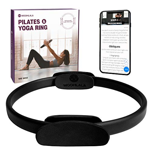 Woohlala Pilates Ring - Fitness Magic Circle with Non Slip Pads