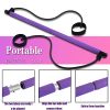 ortable Pilates Bar Kit with Resistance Band Twisting