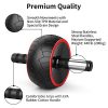 Maximize Your Core Workout with the Ultimate Ab Roller Exercise Equipment - Includes Resistance Bands, Knee Pad, and Jump Rope for a Complete Home Gym Experience