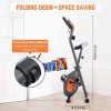 MaxKare Folding Exercise Bike Stationary Magnetic Exercise Bike