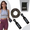 AXEL Jump Rope Black Colored with Adjustable PVC Coated Steel