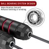 Jump Rope Tangle-Free with Ball Bearings Rapid Speed Skipping Rope Cable