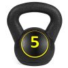 Best Choice Products 3-Piece Kettlebell Set with Storage Rack
